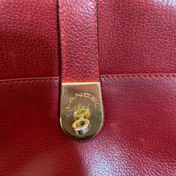 Lancel Paris Red Bag - Picture 4 of 7